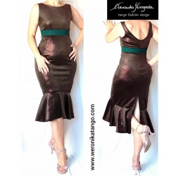 Velvet pencil dress wtih...