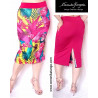 Reversible pencil skirt