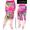 Reversible pencil skirt