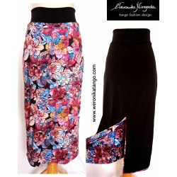 Reversible pencil skirt