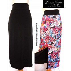 Reversible pencil skirt