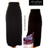 Reversible pencil skirt