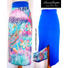 Reversible pencil skirt 2in1