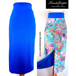 Reversible pencil skirt 2in1